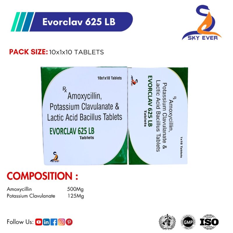 Evorclav 625 LB Tablet