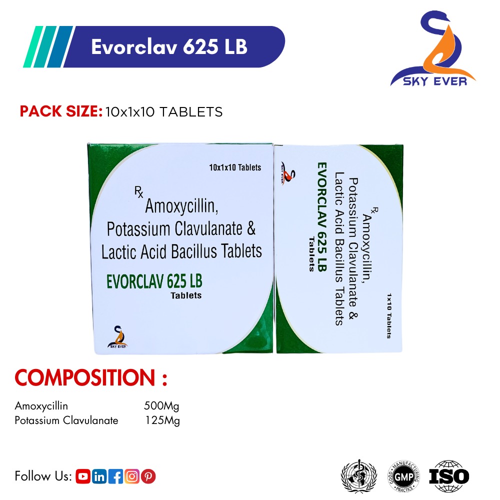 Evorclav 625 LB Tablet