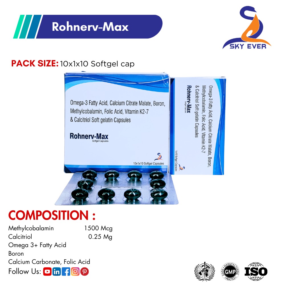 ROHNERV-MAX Softgel Capsule