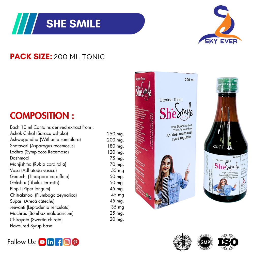 SHE SMILE Tonic Syrup